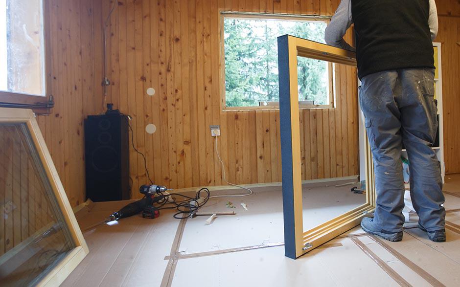 remplacement double vitrage Lésigny
